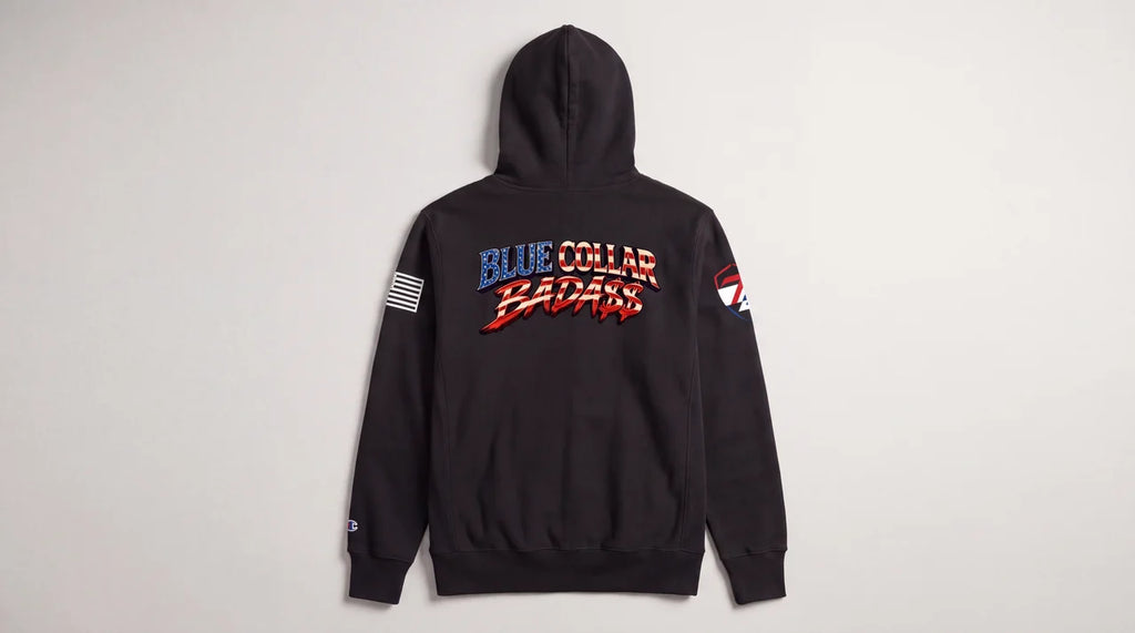 Blue Collar Bada$$ Official Hoodie