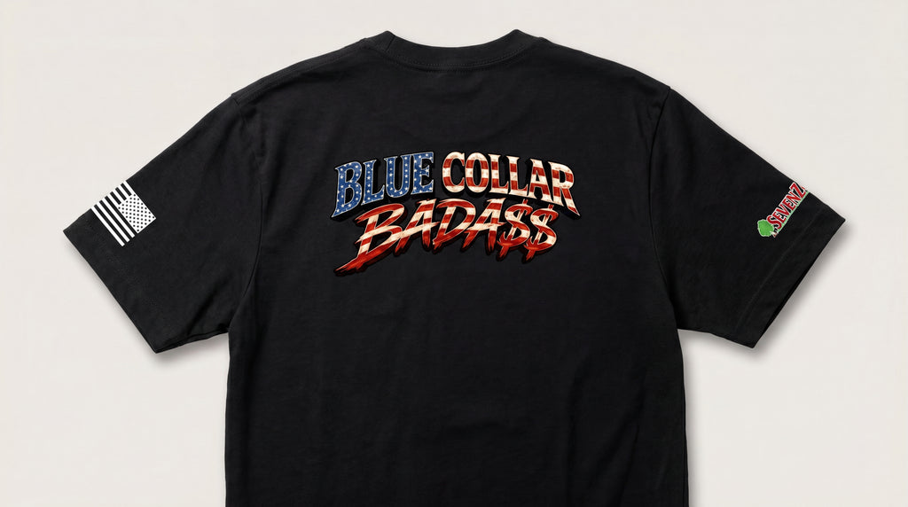 Blue Collar Bada$$ Official T-Shirt