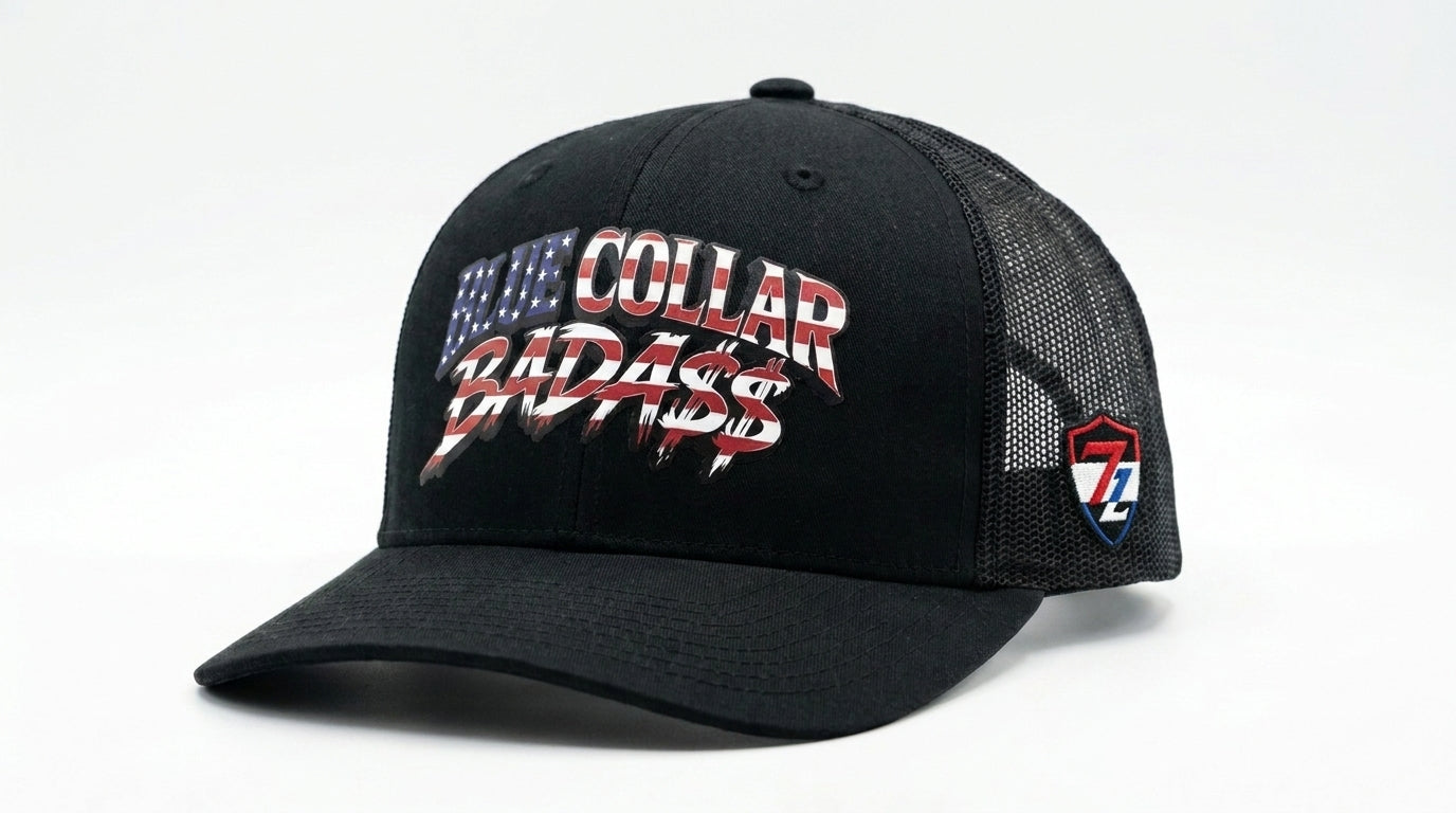 Blue Collar Bada$$ Official Hat