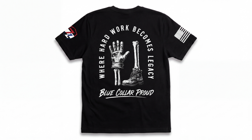 Work Hard Rest Easy Shirt - Back